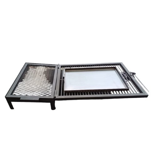 Parrilla articulada con plancha intercambiable — vista 2